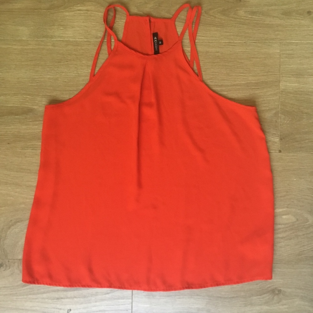 Paper Moon halter neck strappy tank